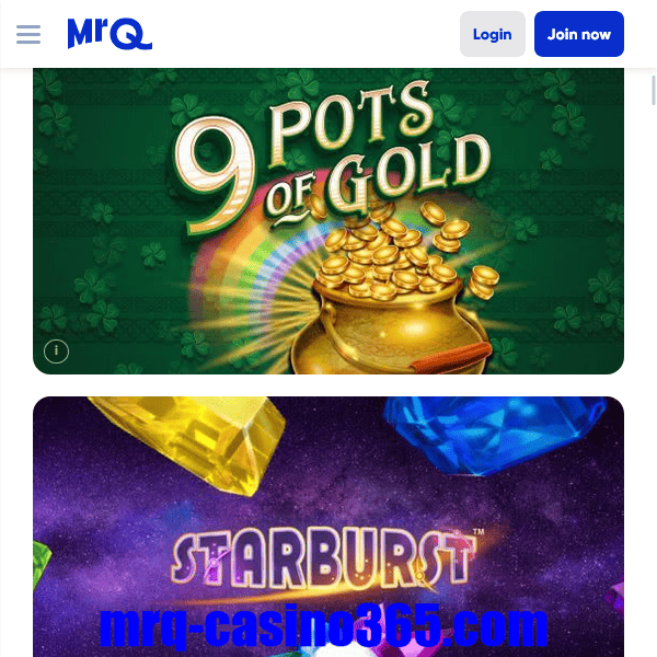 MrQ Casino More Jackpot Games